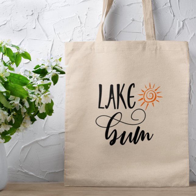 Lake Bum Life Sun Summer Tote Bag (Creator Uploaded)