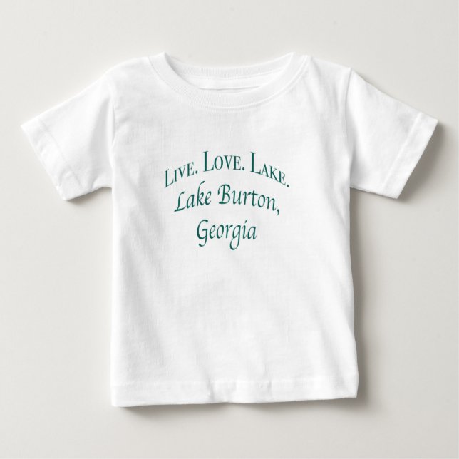 Lake Burton baby T-Shirt (Front)