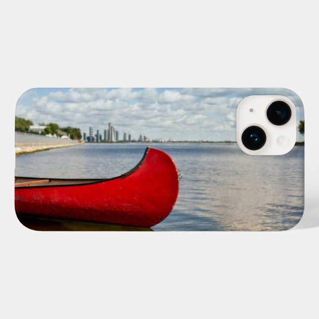 Lake Canoe Case-Mate iPhone Case (Back (Horizontal))
