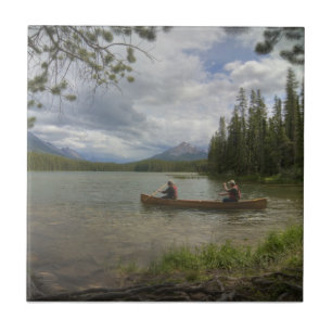 Lake Canoeing Tile