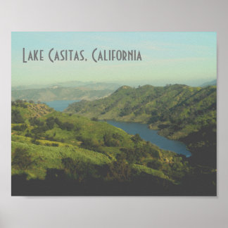 Lake Casitas, Califonia - Poster