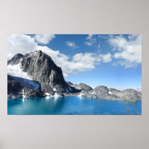 Lake Catherine and Banner Peak 2 - Sierra Nevada Poster