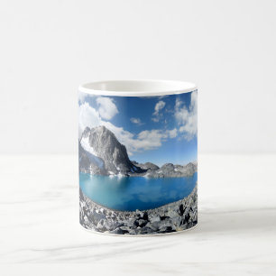 Lake Catherine and Banner Peak - Sierra Nevada Coffee Mug