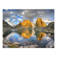 Lake Catherine Banner Ritter Sunset - Sierra