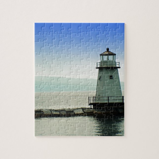 Lake Champlain Lighthouse Jigsaw Puzzle (Vertical)