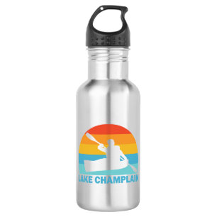 Lake Champlain New York Vermont Kayak 532 Ml Water Bottle