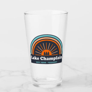 Lake Champlain New York Vermont Rainbow Glass