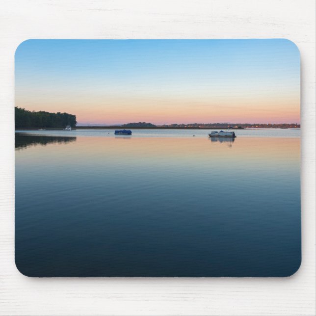  lake champlain sunrise in saint albans bay mouse pad (Front)