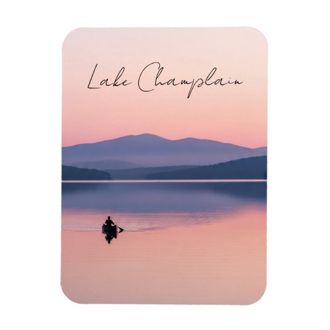 Lake Champlain Vermont Travel Magnet (Vertical)