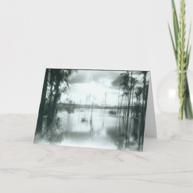 Lake Charles 2- blank card- customisable Card (Front)