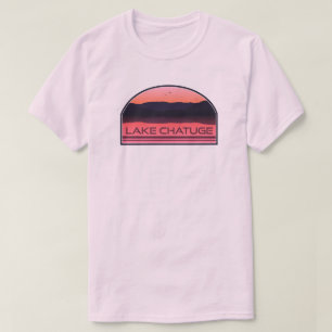 Lake Chatuge North Carolina Georgia Red Sunrise T-Shirt