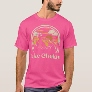 Lake Chelan Mountains Washington Hiking Outdoors R T-Shirt