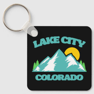 Lake City Colorado Key Ring