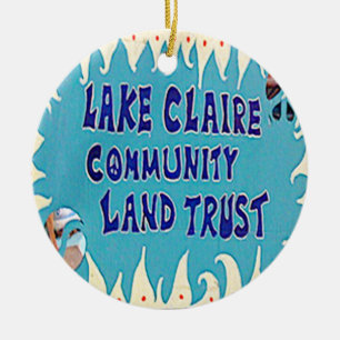 Lake Claire, Lake Claire Atlanta, Lake Claire  Ceramic Tree Decoration