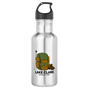Lake Clark National Park Backpack 532 Ml Water Bottle