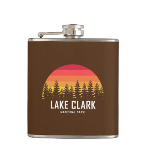 Lake Clark National Park Hip Flask