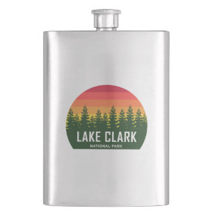 Lake Clark National Park Hip Flask