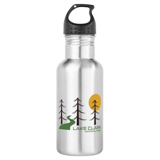 Lake Clark National Park Trail 532 Ml Water Bottle (Front)