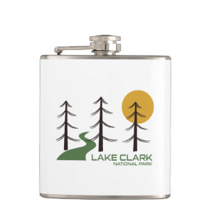 Lake Clark National Park Trail Hip Flask