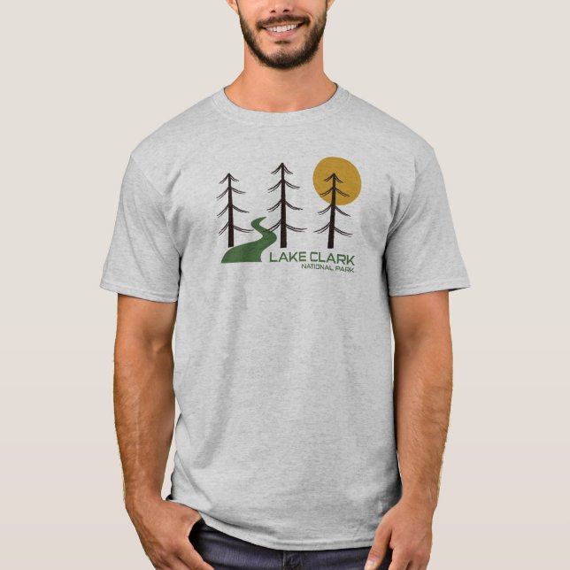 Lake Clark National Park Trail T-Shirt (Front)
