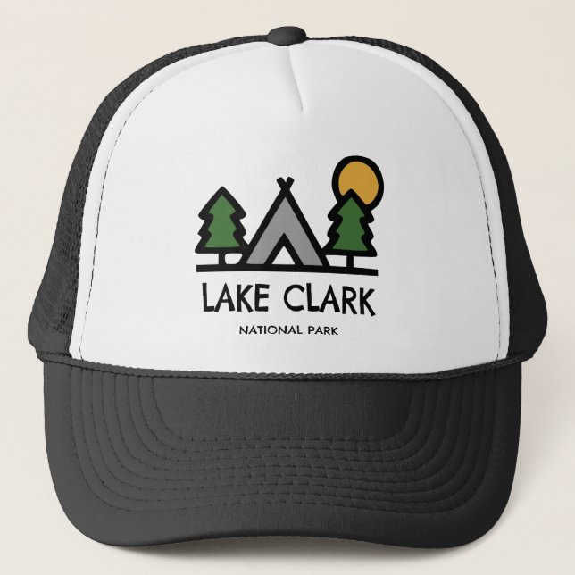 Lake Clark National Park Trucker Hat (Front)