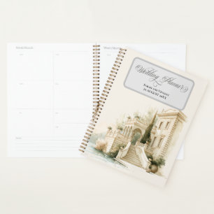Lake Como Calligraphy Wedding Planner