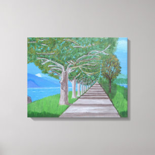 Lake Como canvas art