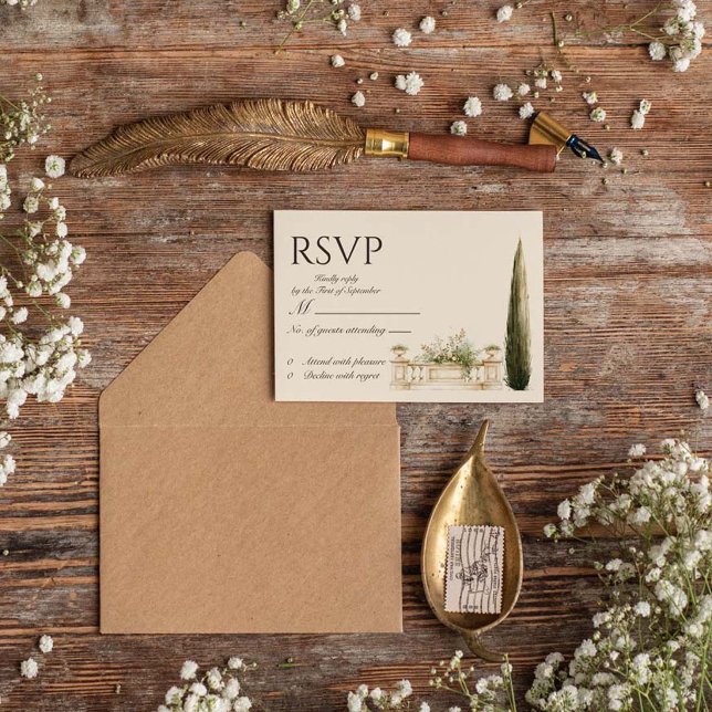 Lake Como Destination RSVP Card (Creator Uploaded)
