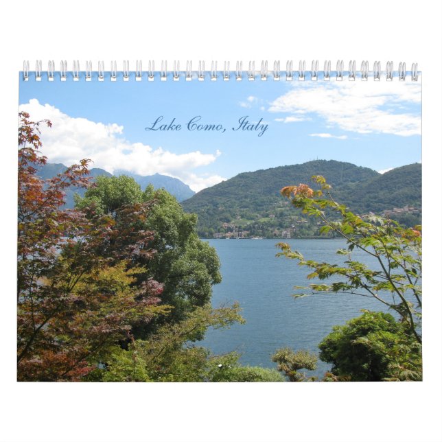 Lake Como, Italy Calendar (Cover)