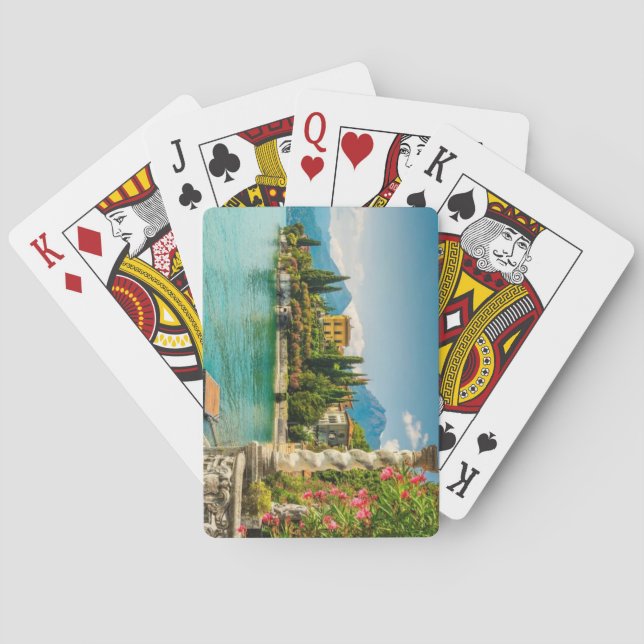 Lake Como, Italy Playing Cards (Back)
