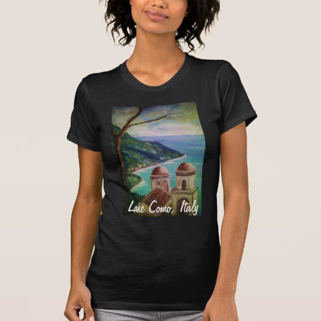 Lake Como, Italy T-Shirt (Front)