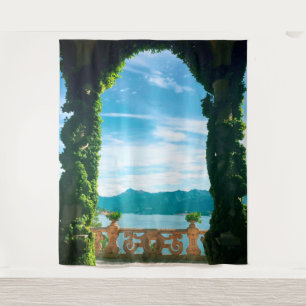 Lake Como Italy Wall Mural Photo Backdrop Tapestry