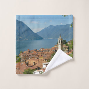 Lake Como Lombardy Italy Wash Cloth