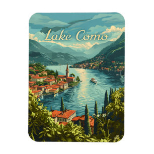 Lake Como Magnet