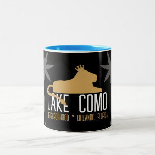 Lake Como Neighbourhood Two-Tone Coffee Mug