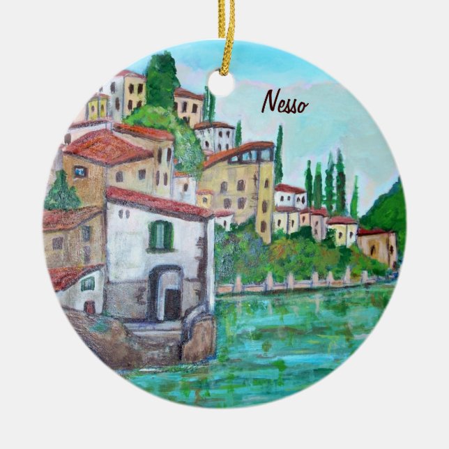 Lake Como Ornaments (Front)