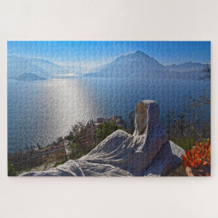 Lake Como - Vezio Ghosts - Italy - 20x30 - 1014 pc Jigsaw Puzzle