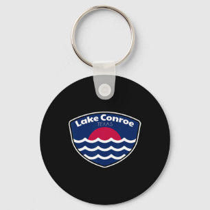 Lake Conroe Texas Fishing  Key Ring