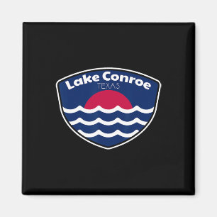 Lake Conroe Texas Fishing Magnet