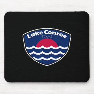 Lake Conroe Texas Fishing Mouse Pad