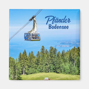 Lake Constance from the Pfänder in Austria  Magnet
