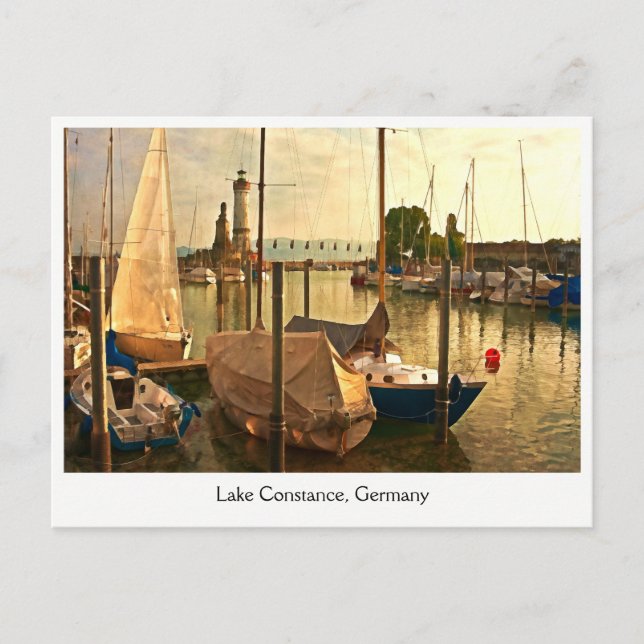 Lake Constance, Germany postcard (Front)