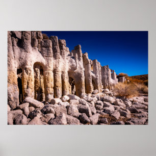 Lake Crowley Columns Poster