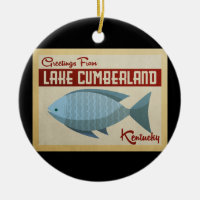 Lake Cumberland Fish Vintage Travel