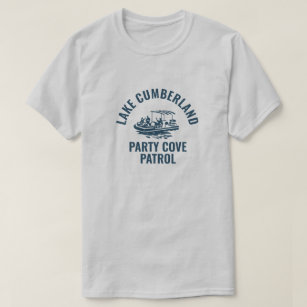 Lake Cumberland Party Cove Patrol Customisable T-Shirt