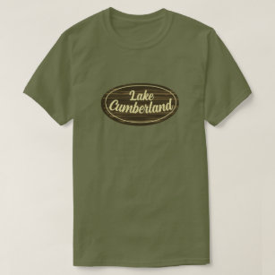 Lake Cumberland Rustic Sign Customisable T-Shirt