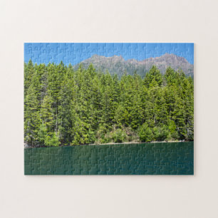 Lake Cushman in Summer Puzzle