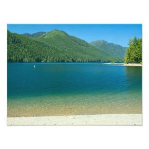 Lake Cushman Summer Print