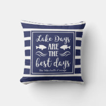 Lake Days Are The Best Days Quote Nautical Boat