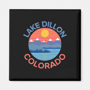 Lake Dillon Colorado Fishing Hiking Boating Magnet